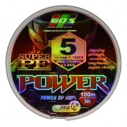Шнур рибальський, EOS Power Super PE, 100м, перетин 0,38мм